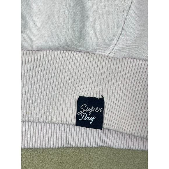 Superdry Hoodie Adult Medium‎ White California Pullover Sweatshirt Mens - Picture 4 of 14